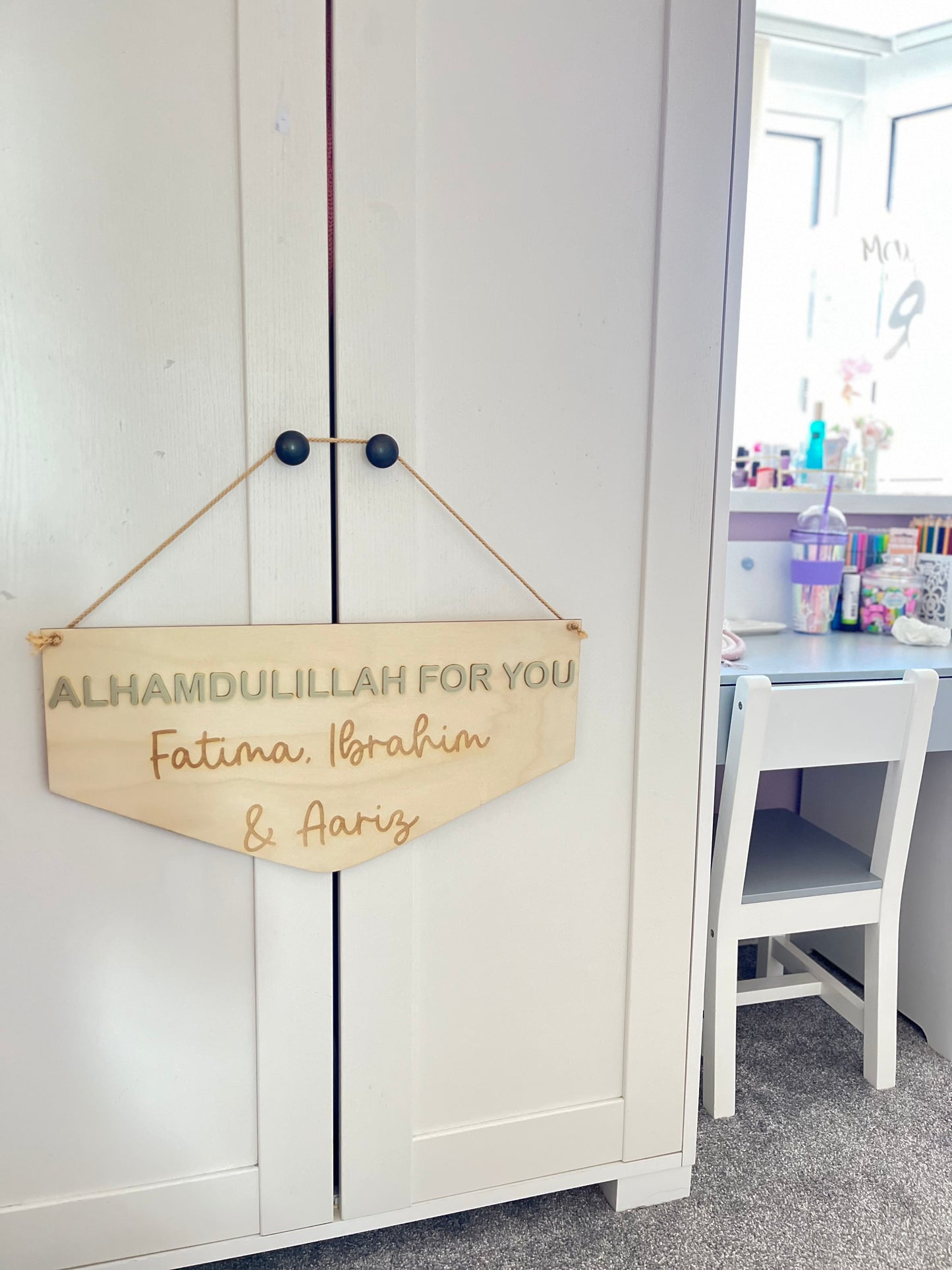 Alhamdulillah for you large hanging pennant