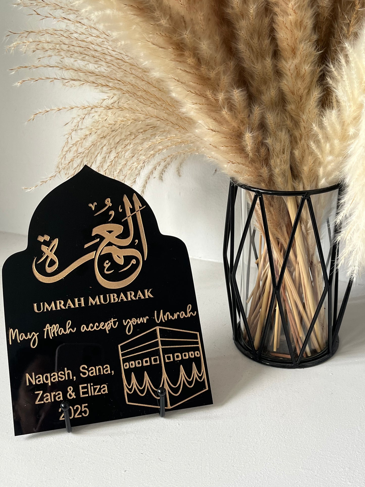 Umrah plaque