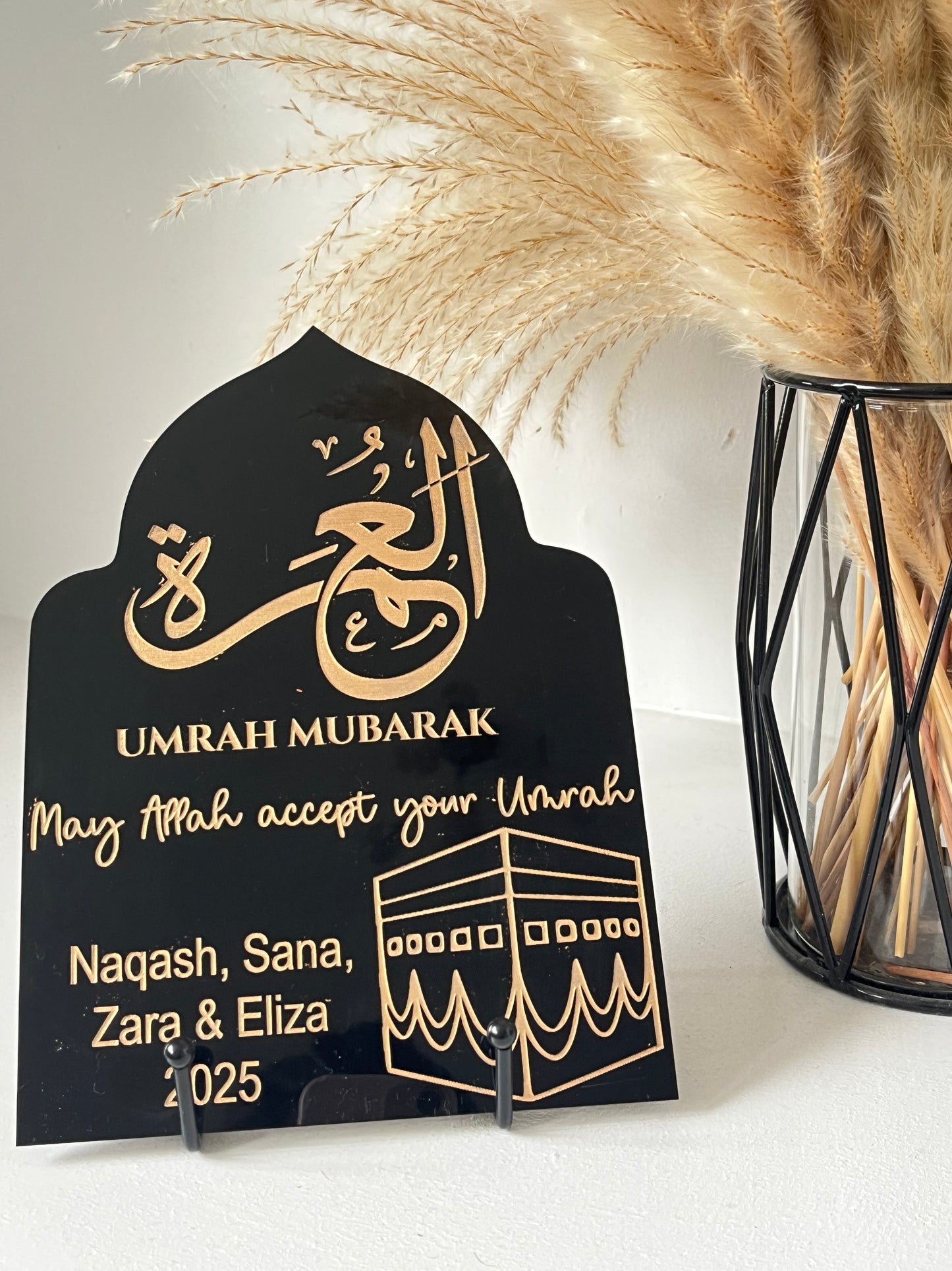 Umrah plaque