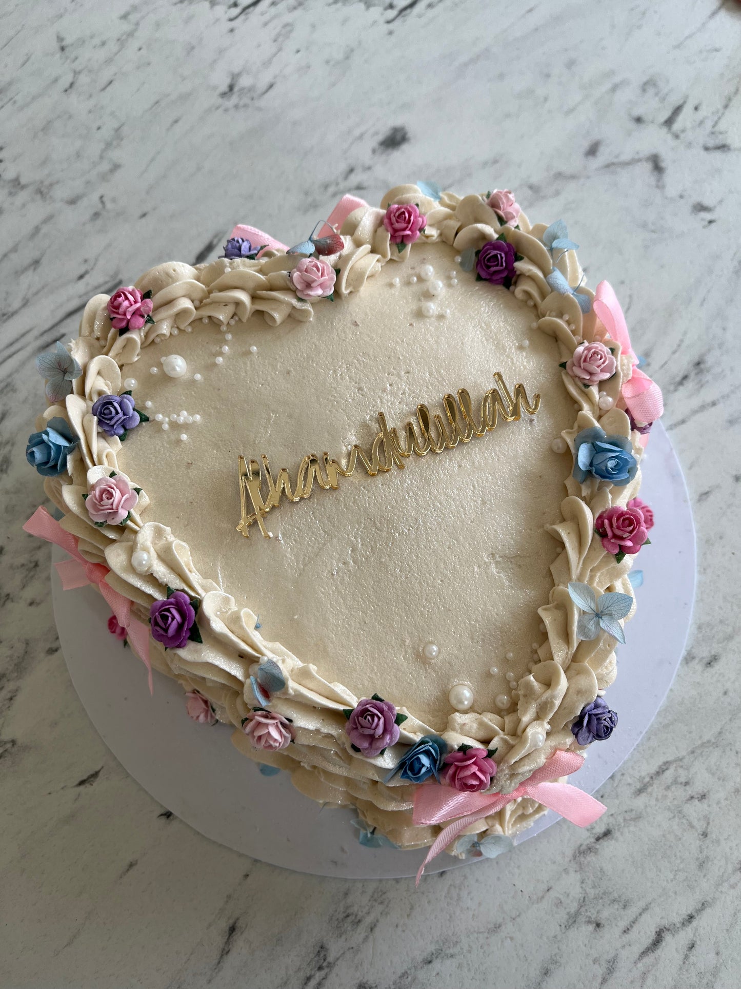 Alhamdulillah cake charm