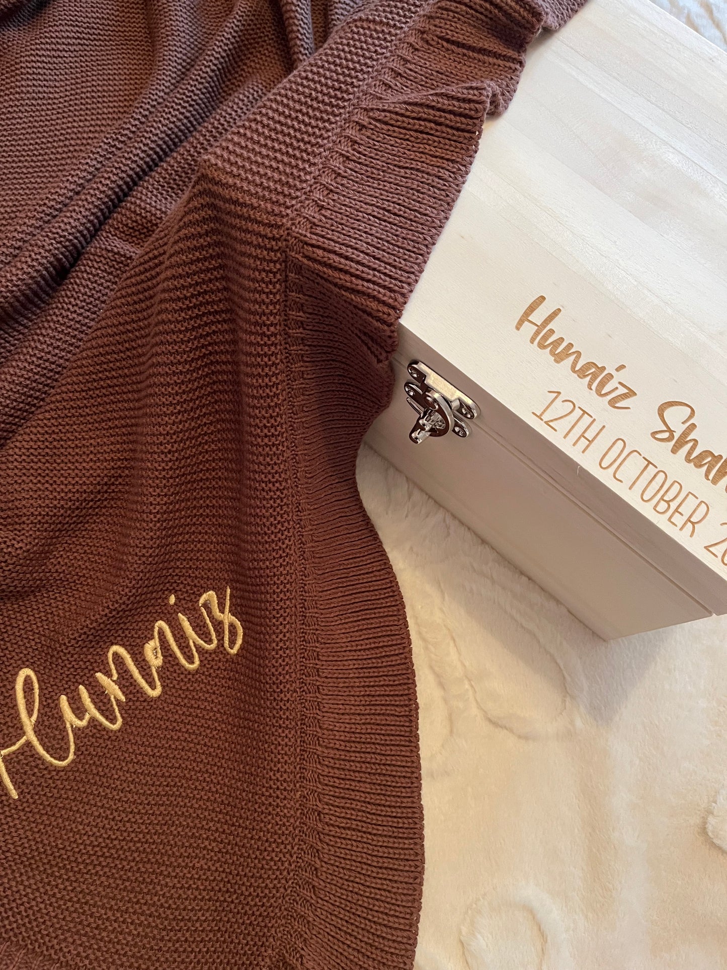 Medium luxury personalised keepsake box