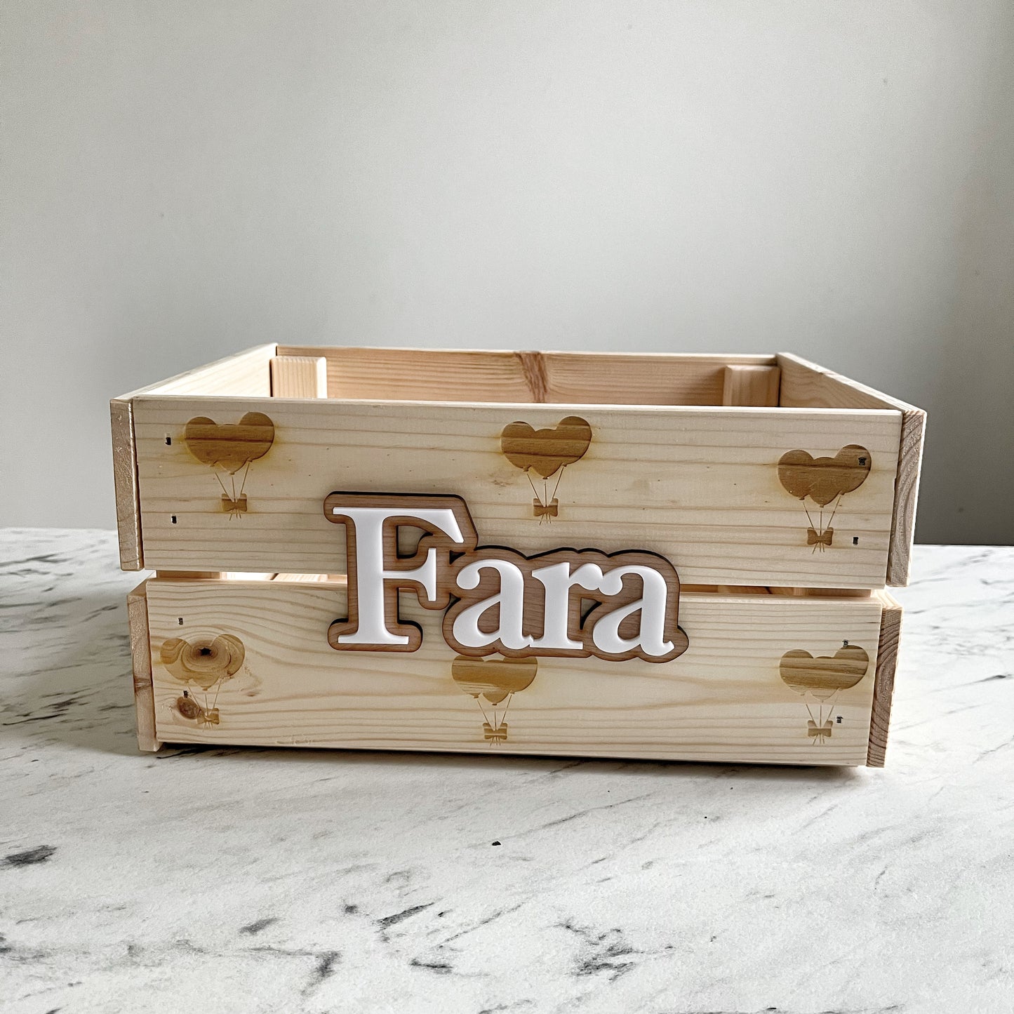 Balloon crate