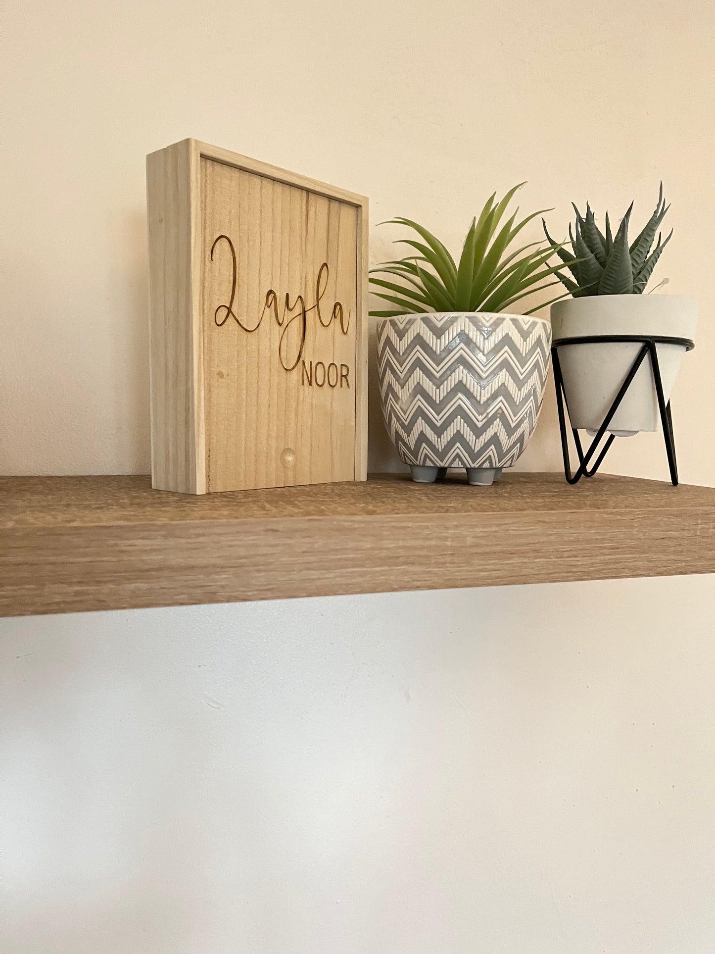 Keepsake box with sliding lid