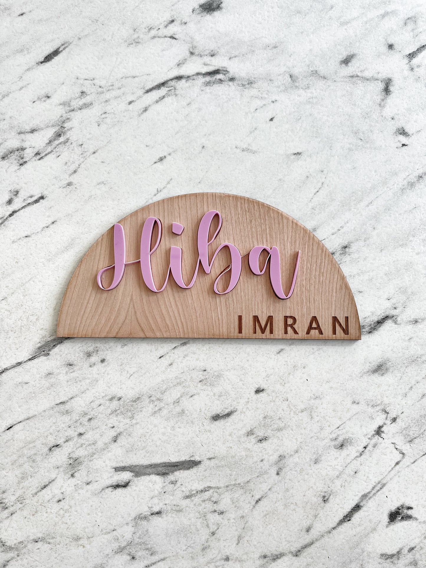 Personalised mini arch