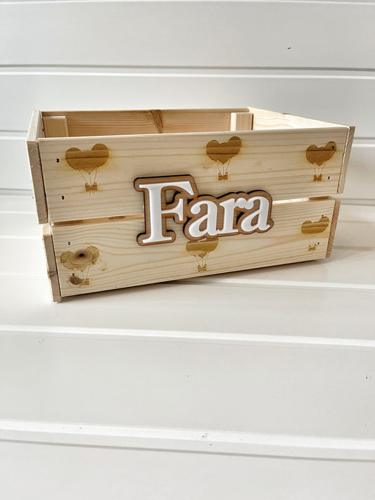 Balloon crate