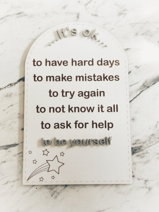 “It’s ok” arch