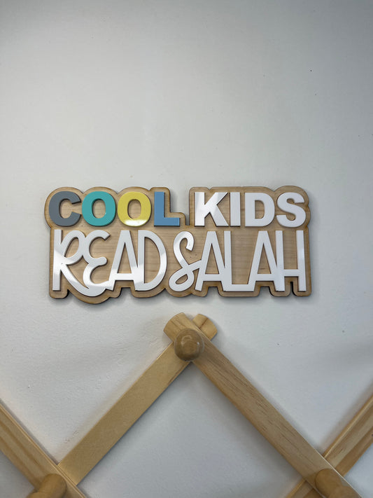 Cool kids read Salah pastel