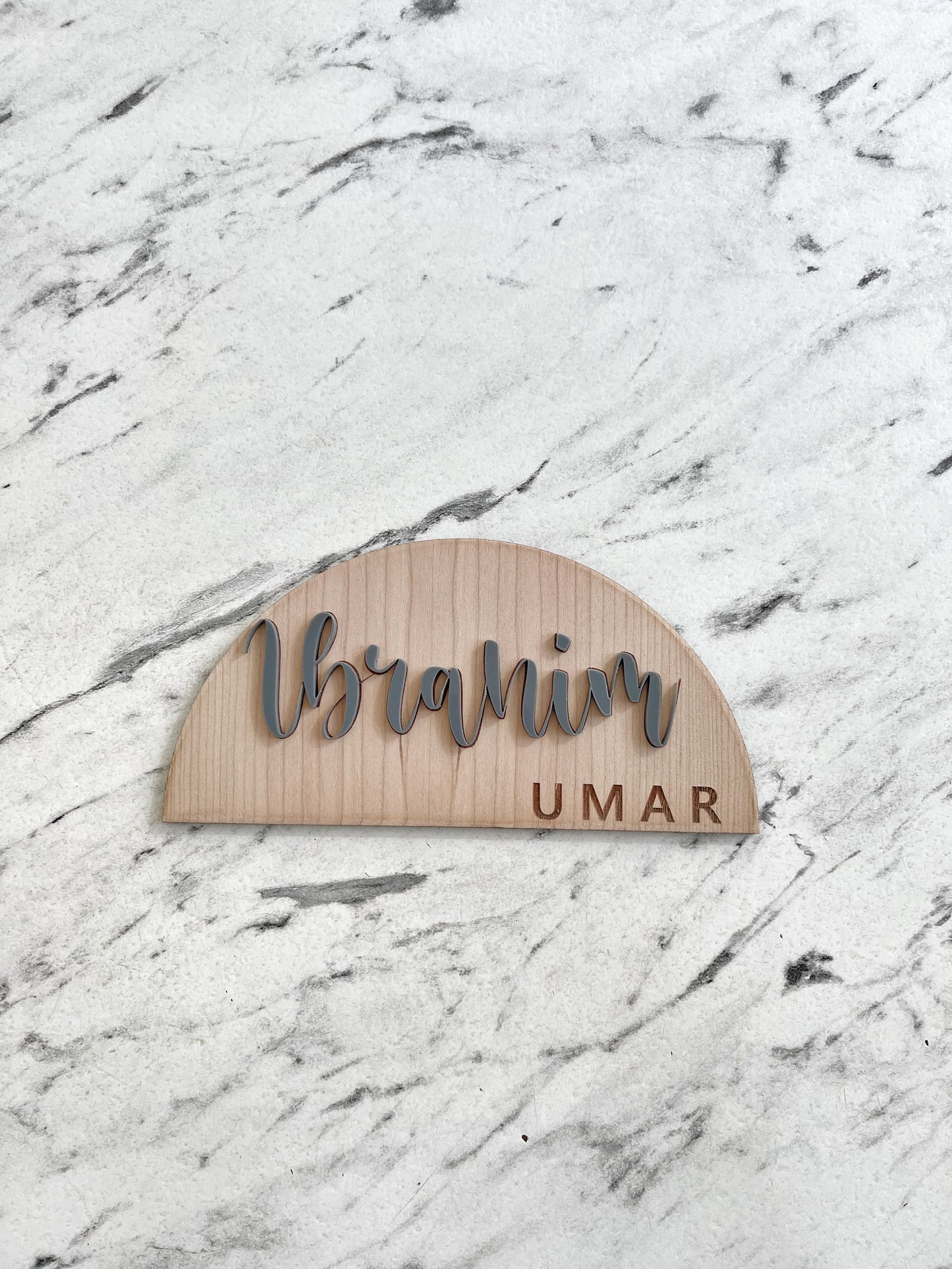 Personalised mini arch