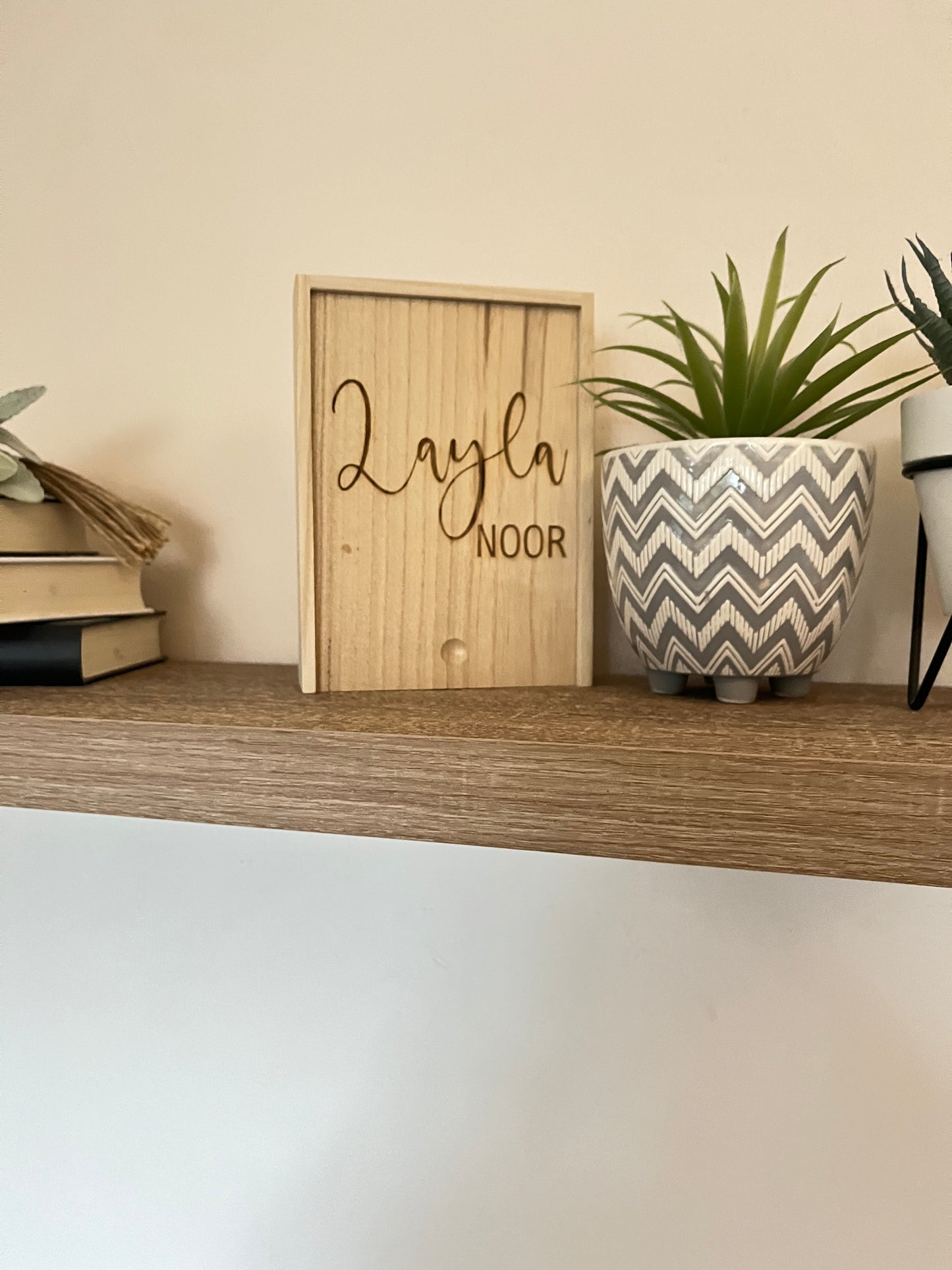 Keepsake box with sliding lid