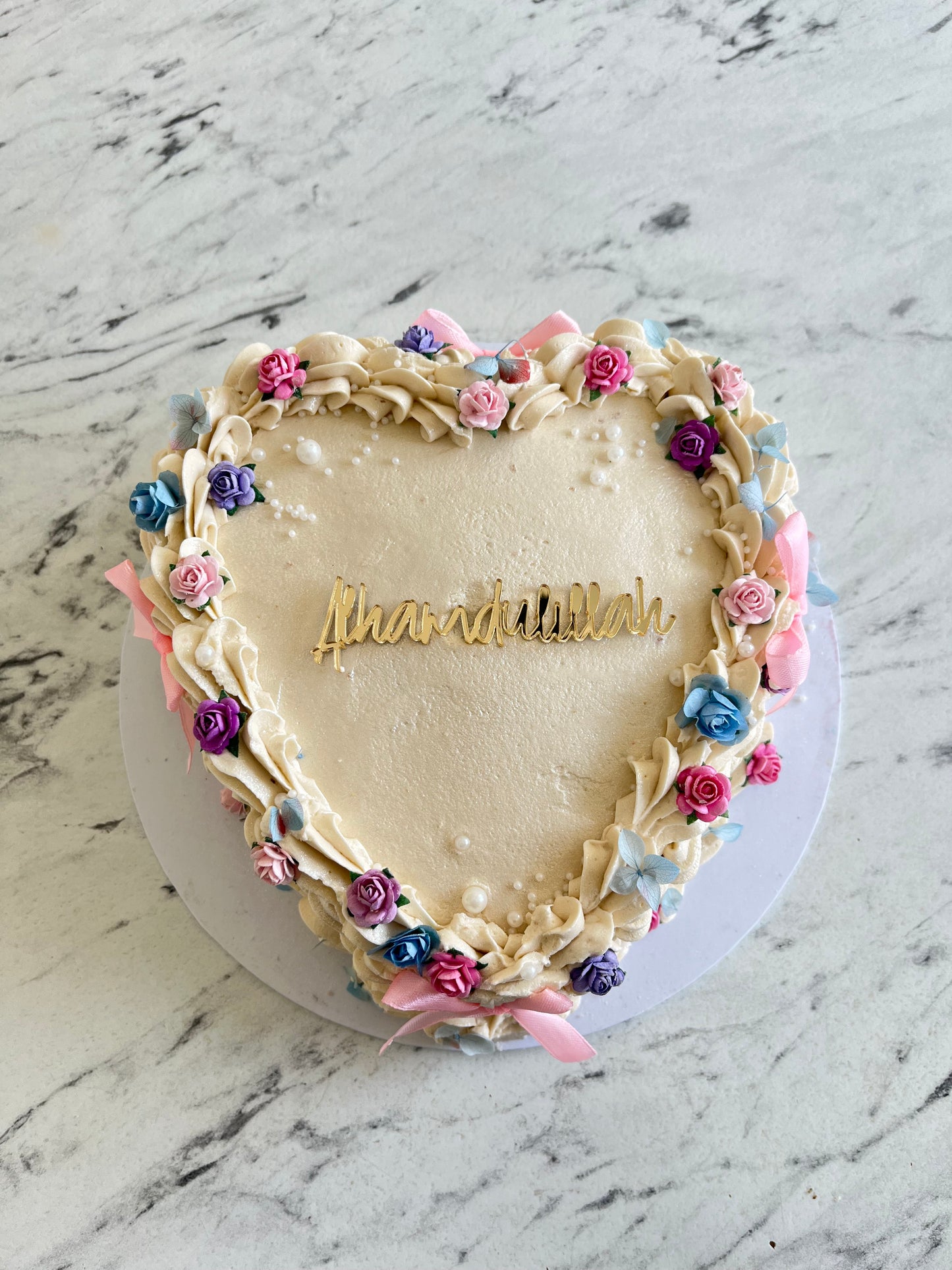 Alhamdulillah cake charm