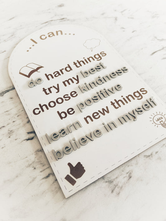 “I can” arch