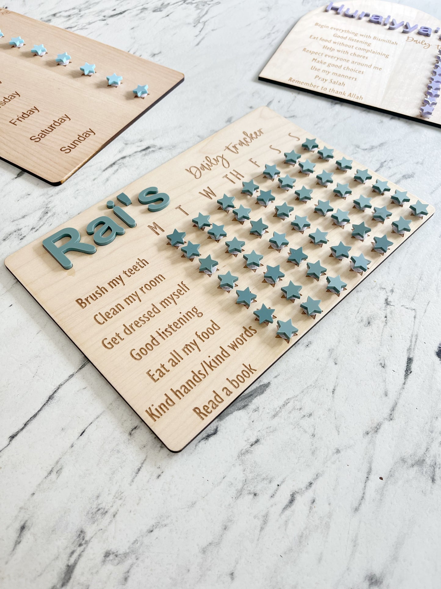 Personalised Weekly Tracker