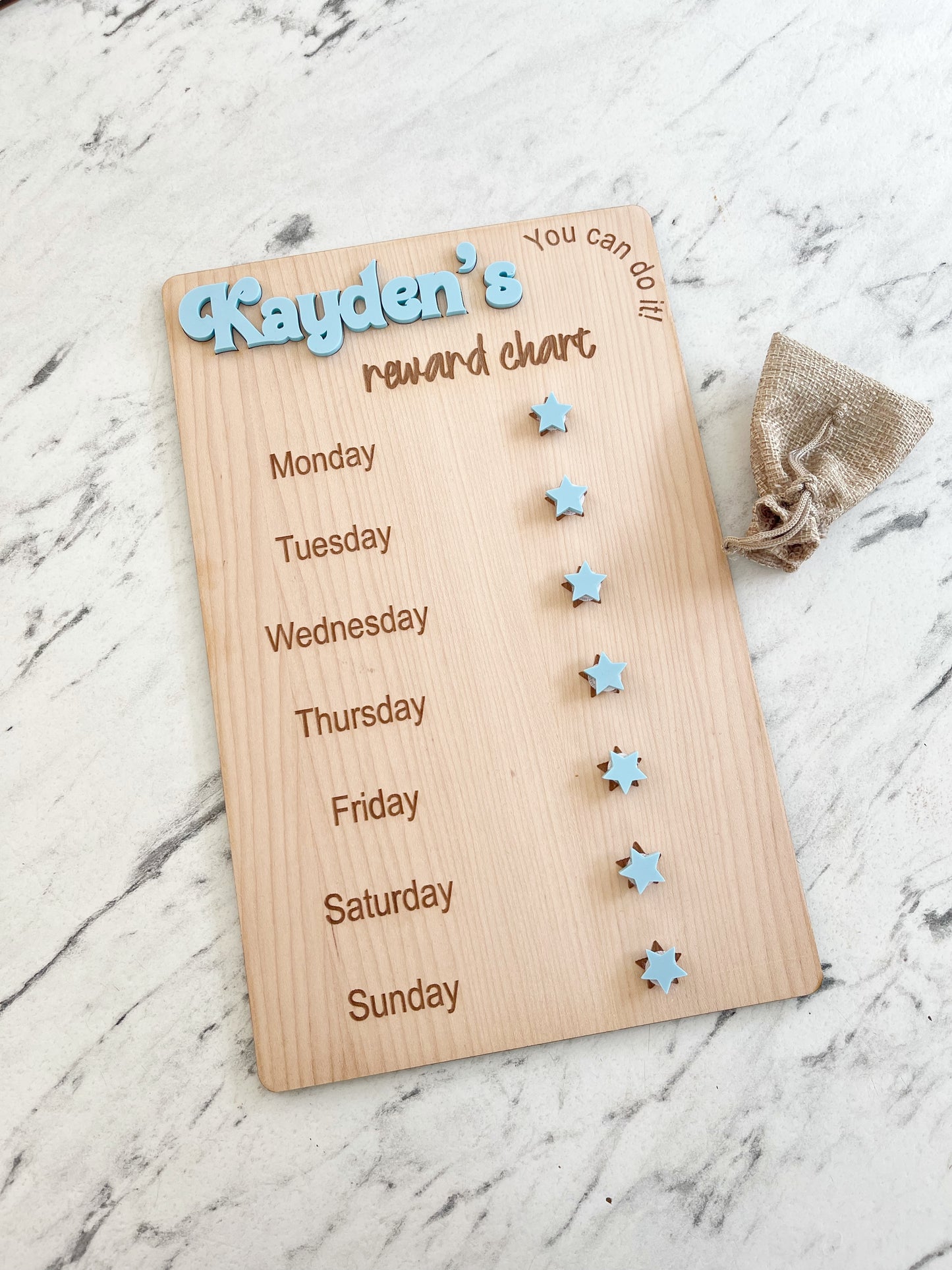 Personalised Reward Chart