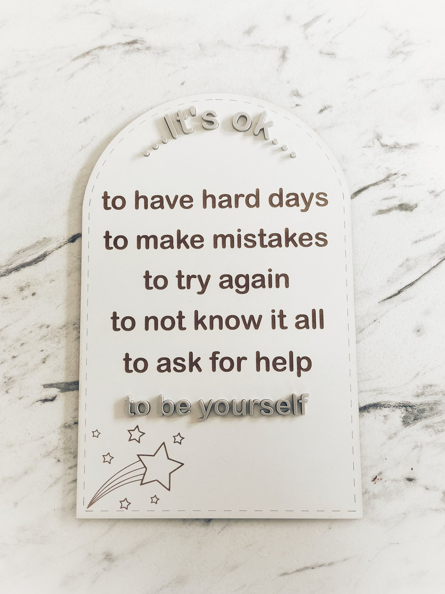 “It’s ok” arch